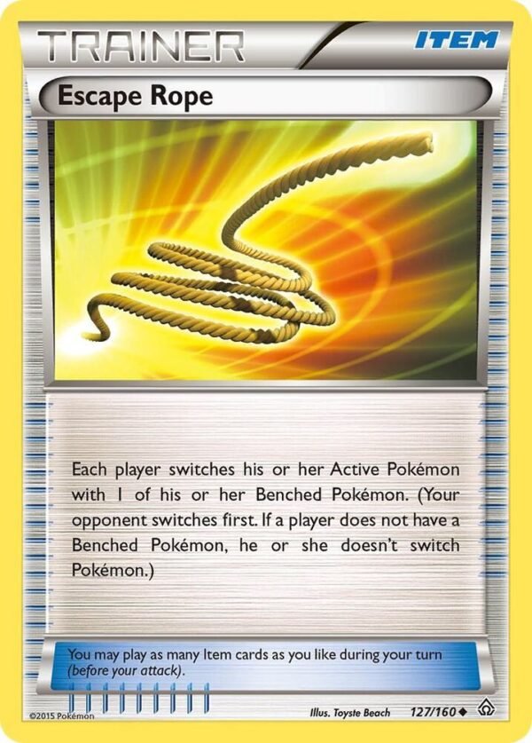 Escape Rope 127/160 Reverse Holofoil XY – Primal Clash