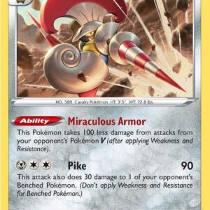 Escavalier 101/172 Normal SWSH09: Brilliant Stars