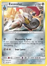 Escavalier | 142/236 | Reverse Holofoil | SM - Unified Minds