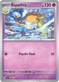 Espathra | 069/142 | Reverse Holofoil | SV07: Stellar Crown