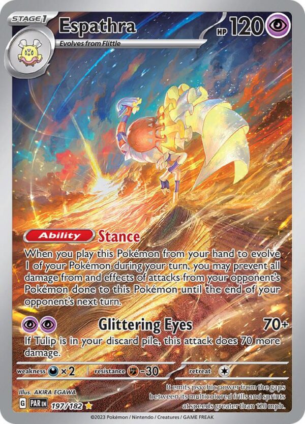 Espathra 197/182 Holofoil SV04: Paradox Rift Espathra 197/182 Holofoil SV04: Paradox Rift