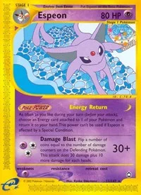 Espeon | 011/147 | Reverse Holofoil | Aquapolis