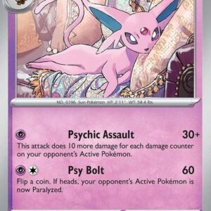 Espeon 033/131 Holofoil SV: Prismatic Evolutions