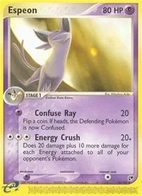Espeon | 16/100 | Reverse Holofoil | Sandstorm Espeon | 16/100 | Reverse Holofoil | Sandstorm
