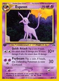 Espeon (20) | 20/75 | Unlimited | Neo Discovery