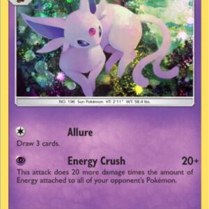 Espeon 89/214 (Cosmos Holo) 089/214 Holofoil Blister Exclusives Espeon 89/214 (Cosmos Holo) 089/214 Holofoil Blister Exclusives