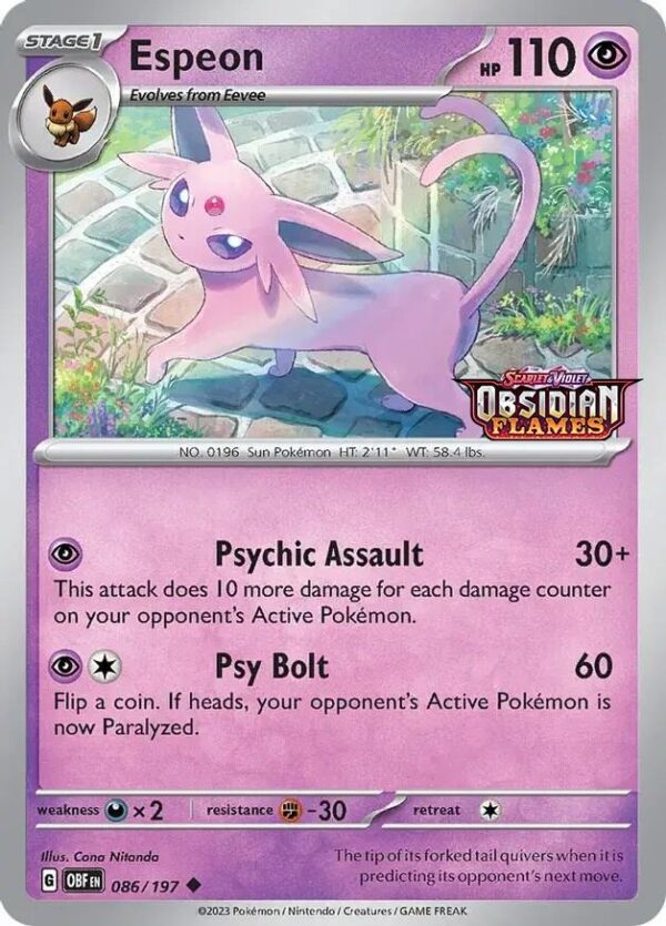 Espeon (Best Buy Exclusive) 086/197 Holofoil Miscellaneous Cards & Products Espeon (Best Buy Exclusive) 086/197 Holofoil Miscellaneous Cards & Products