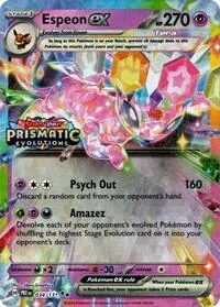 Espeon ex | 034/131 (Prismatic Evolutions Stamp) | Holofoil | Miscellaneous Cards & Products