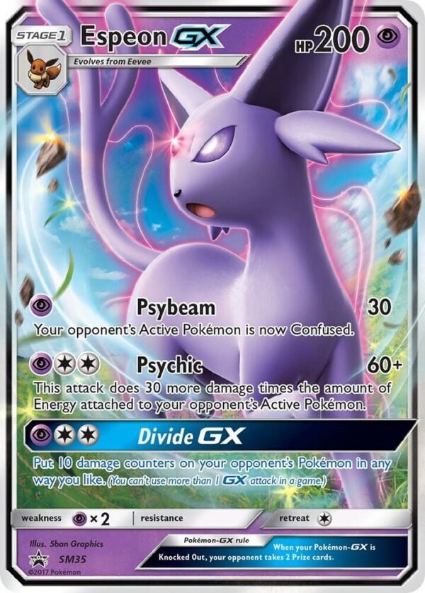 Espeon GX SM35 Holofoil SM Promos Espeon GX SM35 Holofoil SM Promos