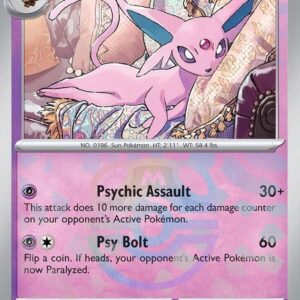 Espeon (Master Ball Pattern) 033/131 Holofoil SV: Prismatic Evolutions
