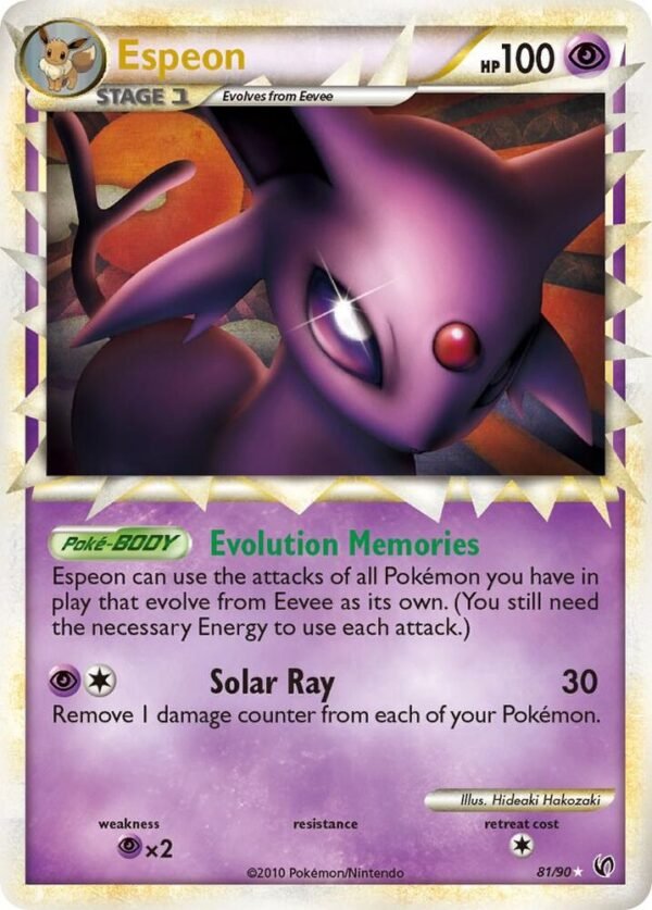 Espeon (Prime) 81/90 Holofoil Undaunted