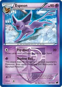 Espeon (Team Plasma) | 48/116 | Reverse Holofoil | Plasma Freeze