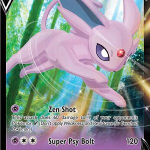 Espeon V SWSH201 Holofoil SWSH: Sword & Shield Promo Cards Espeon V SWSH201 Holofoil SWSH: Sword & Shield Promo Cards