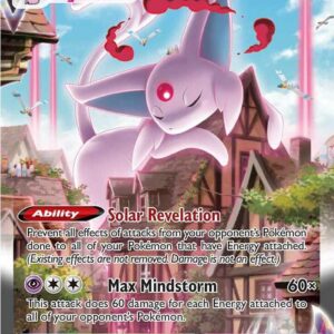 Espeon VMAX (Alternate Art Secret) 270/264 Holofoil SWSH08: Fusion Strike