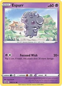Espurr | 060/163 | Reverse Holofoil | SWSH05: Battle Styles