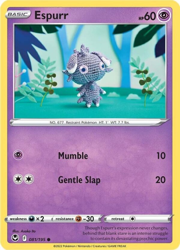 Espurr 081/195 Normal SWSH12: Silver Tempest