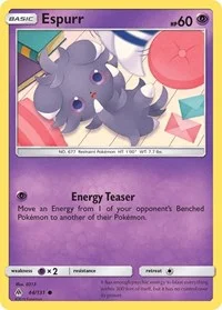 Espurr | 44/131 | Reverse Holofoil | SM - Forbidden Light