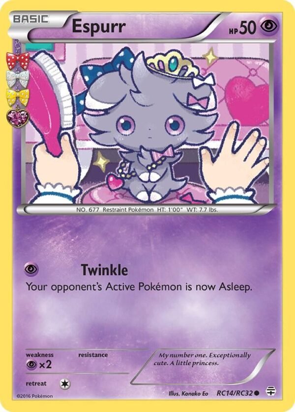 Espurr RC14/RC32 Normal Generations: Radiant Collection