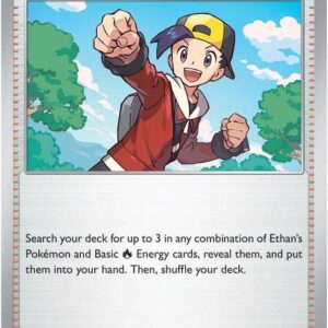 Ethan’s Adventure 165/182 Reverse Holofoil SV10: Destined Rivals