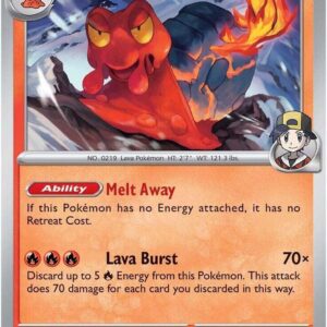 Ethan’s Magcargo 036/182 Holofoil SV10: Destined Rivals