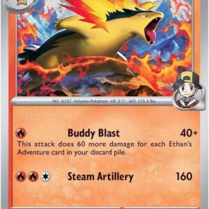 Ethan’s Typhlosion 034/182 Holofoil SV10: Destined Rivals