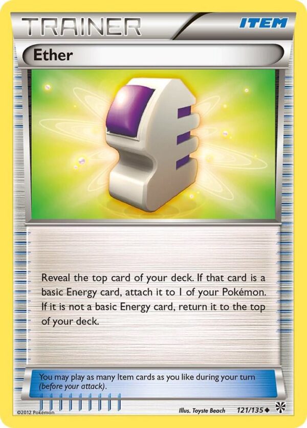 Ether 121/135 Reverse Holofoil Plasma Storm