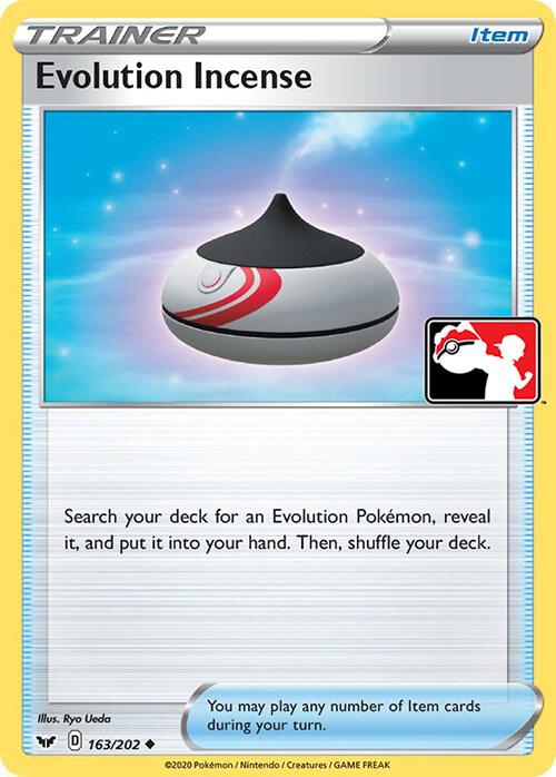 Evolution Incense 163/202 Normal Prize Pack Series Cards