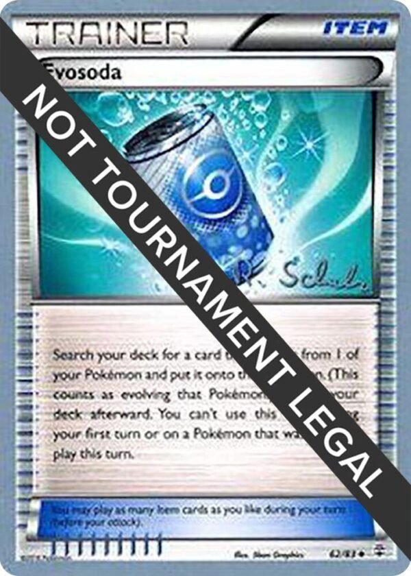 Evosoda 2018 (Robin Schulz) 62/83 Normal World Championship Decks Evosoda 2018 (Robin Schulz) 62/83 Normal World Championship Decks