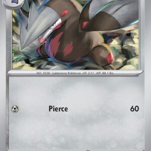 Excadrill 147/197 Reverse Holofoil SV03: Obsidian Flames