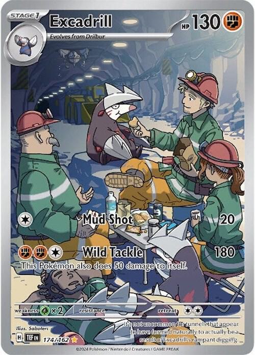 Excadrill 174/162 Holofoil SV05: Temporal Forces Excadrill 174/162 Holofoil SV05: Temporal Forces