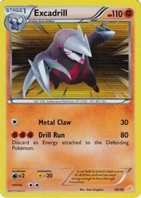 Excadrill (#30 Holo) | 30/30 | Holofoil | BW Trainer Kit: Excadrill & Zoroark