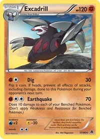 Excadrill (57) | 57/98 | Reverse Holofoil | Emerging Powers