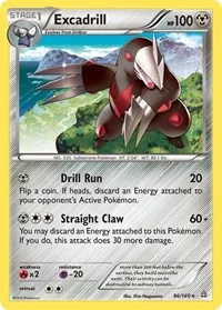 Excadrill | 96/160 | Reverse Holofoil | XY - Primal Clash