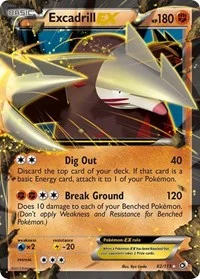 Excadrill EX | 82/113 | Holofoil | Legendary Treasures