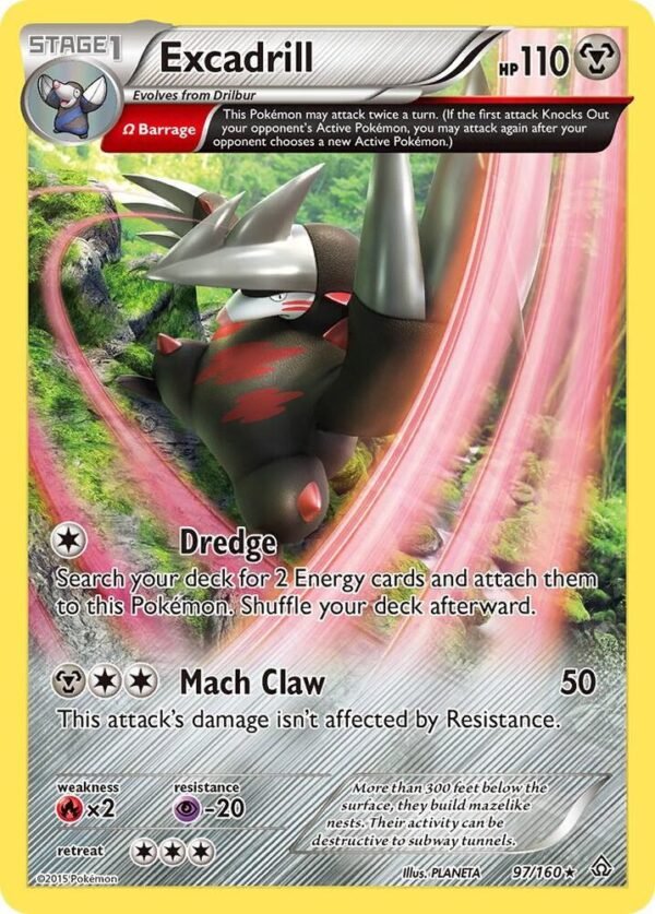Excadrill (Omega) 97/160 Holofoil XY – Primal Clash Excadrill (Omega) 97/160 Holofoil XY – Primal Clash