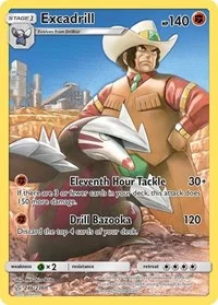 Excadrill (Secret) | 246/236 | Holofoil | SM - Cosmic Eclipse