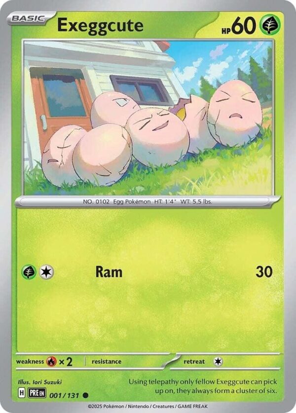 Exeggcute 001/131 Normal SV: Prismatic Evolutions