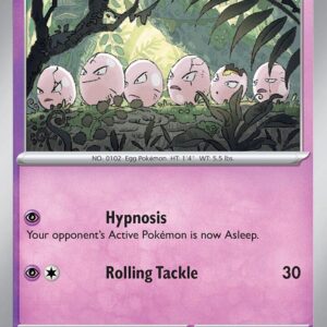 Exeggcute 023/091 Reverse Holofoil SV: Paldean Fates