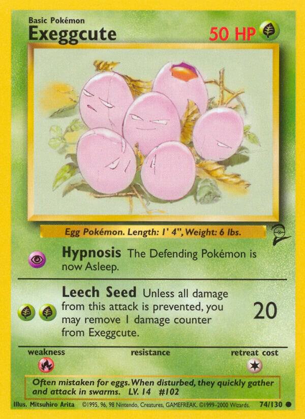 Exeggcute 074/130 Normal Base Set 2 Exeggcute 074/130 Normal Base Set 2