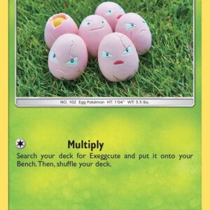Exeggcute 1/131 Reverse Holofoil SM – Forbidden Light Exeggcute 1/131 Reverse Holofoil SM – Forbidden Light