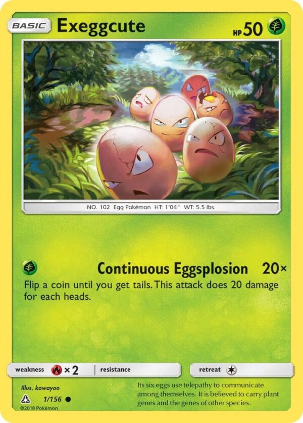 Exeggcute 1/156 Normal SM – Ultra Prism