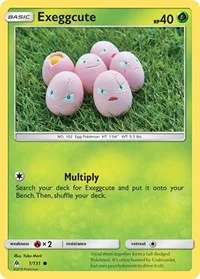 Exeggcute | 1/131 | Reverse Holofoil | SM - Forbidden Light