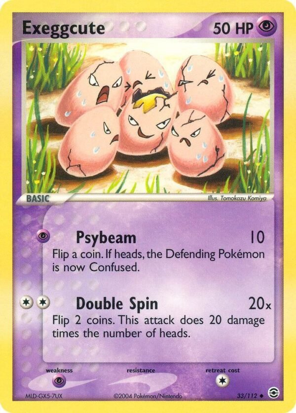 Exeggcute 33/112 Normal FireRed & LeafGreen
