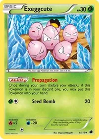 Exeggcute | 4/116 | Normal | Plasma Freeze