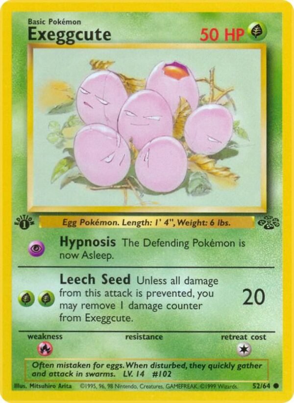 Exeggcute 52/64 Unlimited Jungle Exeggcute 52/64 Unlimited Jungle