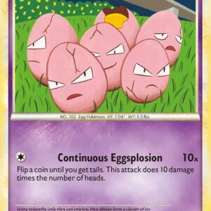 Exeggcute 63/123 Reverse Holofoil HeartGold SoulSilver