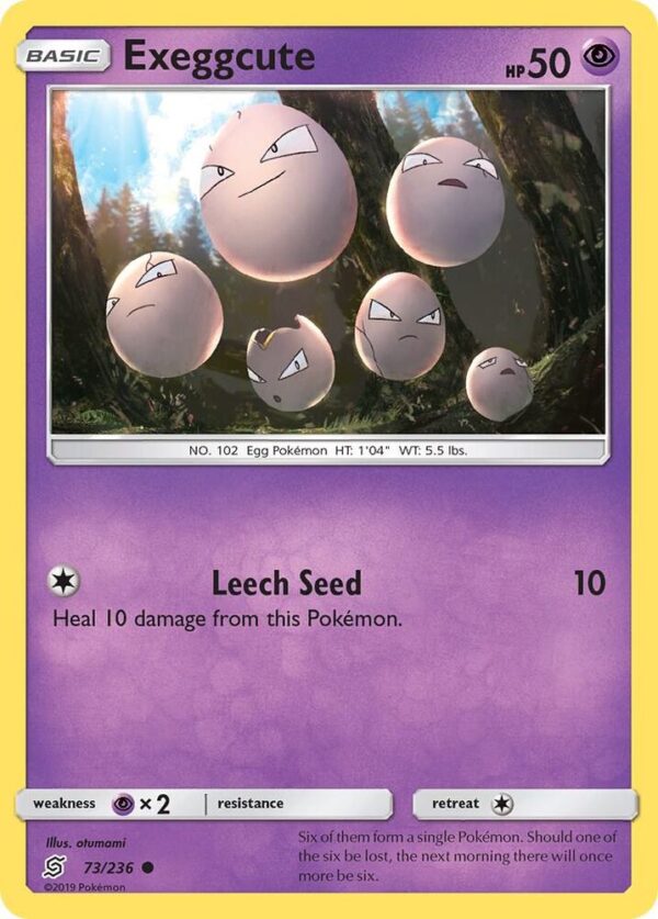 Exeggcute 73/236 Normal SM – Unified Minds
