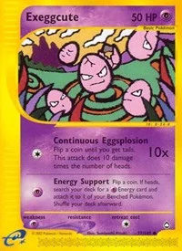 Exeggcute (77) | 077/147 | Reverse Holofoil | Aquapolis