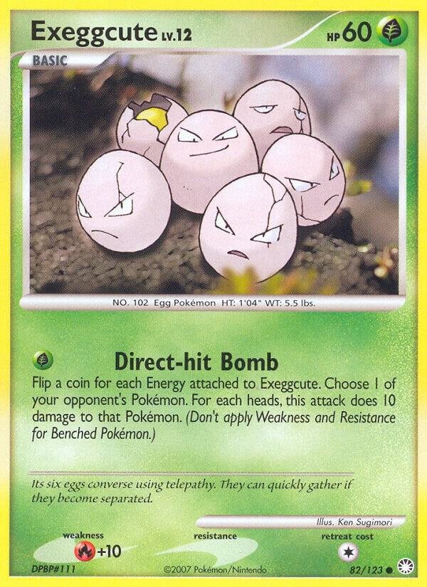 Exeggcute 82/123 Normal Mysterious Treasures