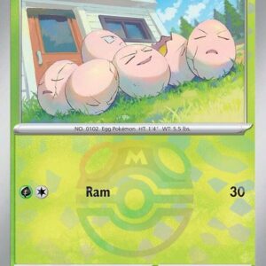 Exeggcute (Master Ball Pattern) 001/131 Holofoil SV: Prismatic Evolutions